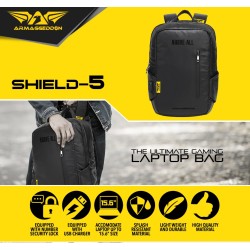 Buy Armaggeddon Anti-Theft Gaming Bag - SHIELD 5 - Black in Cyprus, Nicosia, Limassol, Larnaka, Pafos