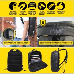 Buy Armaggeddon Anti-Theft Gaming Bag - SHIELD 5 - Black in Cyprus, Nicosia, Limassol, Larnaka, Pafos