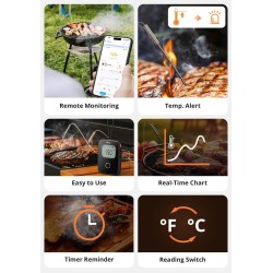 Buy Sonoff WiFi BBQ Meat Thermometer - BMT01 - WiFi BBQ Meat Thermometer in Cyprus, Nicosia, Limassol, Larnaka, Pafos