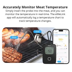Buy Sonoff WiFi BBQ Meat Thermometer - BMT01 - WiFi BBQ Meat Thermometer in Cyprus, Nicosia, Limassol, Larnaka, Pafos