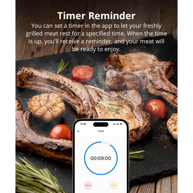 Buy Sonoff WiFi BBQ Meat Thermometer - BMT01 - WiFi BBQ Meat Thermometer in Cyprus, Nicosia, Limassol, Larnaka, Pafos