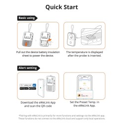 Buy Sonoff WiFi BBQ Meat Thermometer - BMT01 - WiFi BBQ Meat Thermometer in Cyprus, Nicosia, Limassol, Larnaka, Pafos