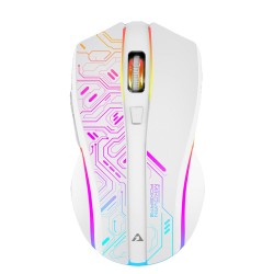 Buy Armaggeddon Gaming Mouse - FOXBAT-III - Wired+2.4G Recharge White in Cyprus, Nicosia, Limassol, Larnaka, Pafos