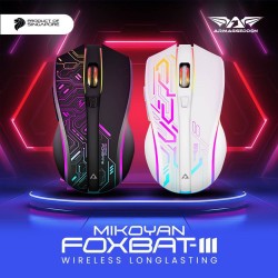 Armaggeddon Mikoyan Foxbat-III Cyberpunk Wireless Gaming Mouse White (Boxed) — Buy in Cyprus with Fast Delivery