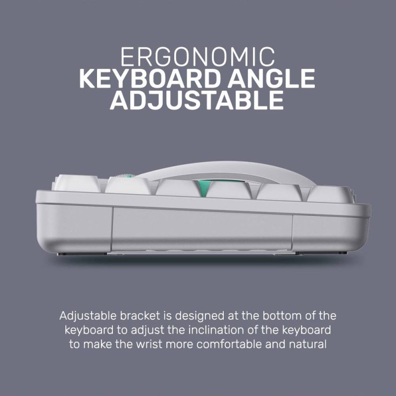 Buy Alcatroz Keyboard & Mouse 2.4G+BT Combo 84K Tetriz Air - 300C - Winter White in Cyprus, Nicosia, Limassol, Larnaka, Pafos