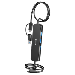 Buy Unitek USB-C Hub - U1344A - 10Gbps for Data Intercopy 3 USB-A Ports in Cyprus, Nicosia, Limassol, Larnaka, Pafos