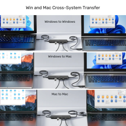 Buy Unitek USB-C Hub - U1344A - 10Gbps for Data Intercopy 3 USB-A Ports in Cyprus, Nicosia, Limassol, Larnaka, Pafos