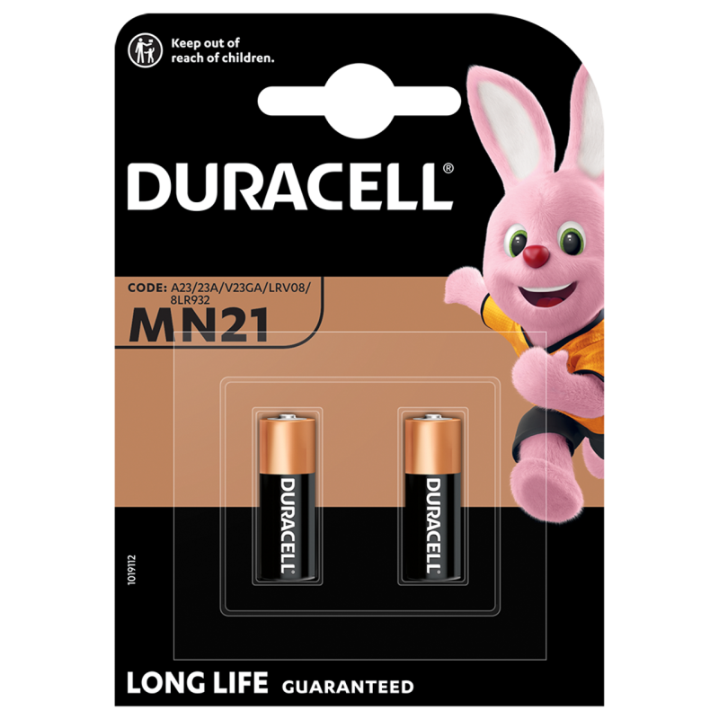 Buy Duracell Alkaline-Micro - MN21 A23 - 2pc Batteries in Cyprus, Nicosia, Limassol, Larnaka, Pafos