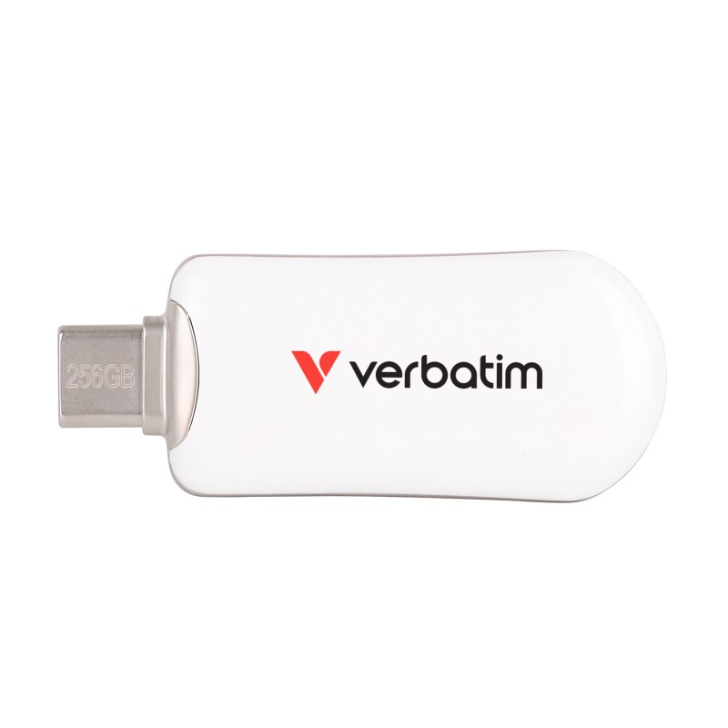 Buy Verbatim USB Drive 3.2 PLECTRA USB-C 128GB White - USB-C in Cyprus, Nicosia, Limassol, Larnaka, Pafos
