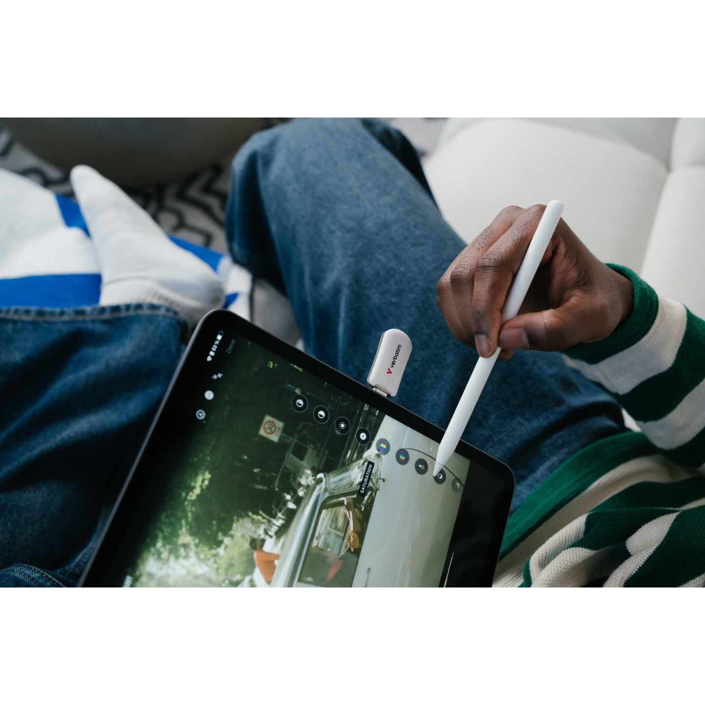 Verbatim USB Drive 3.2 PLECTRA USB-C 128GB White - USB-C — Buy in Cyprus with Fast Delivery