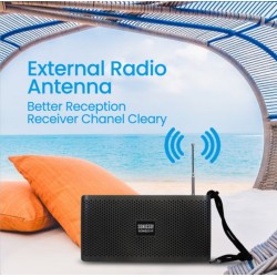 Buy SonicGear SONICGO! Portable BT FM USB Speaker - RDO30-X - Black in Cyprus, Nicosia, Limassol, Larnaka, Pafos