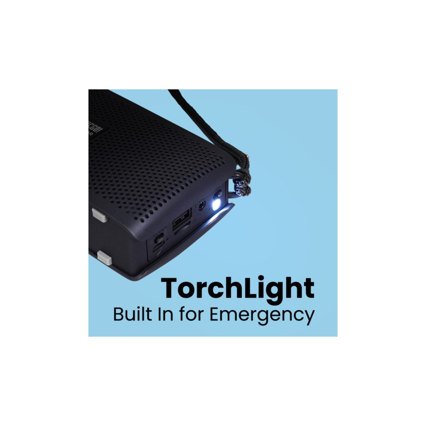 SonicGear SONICGO! Portable BT FM USB Speaker - RDO30-X - Black — Buy in Cyprus with Fast Delivery