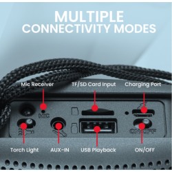 Buy SonicGear SONICGO! Portable BT FM USB Speaker - RDO30-X - Black in Cyprus, Nicosia, Limassol, Larnaka, Pafos