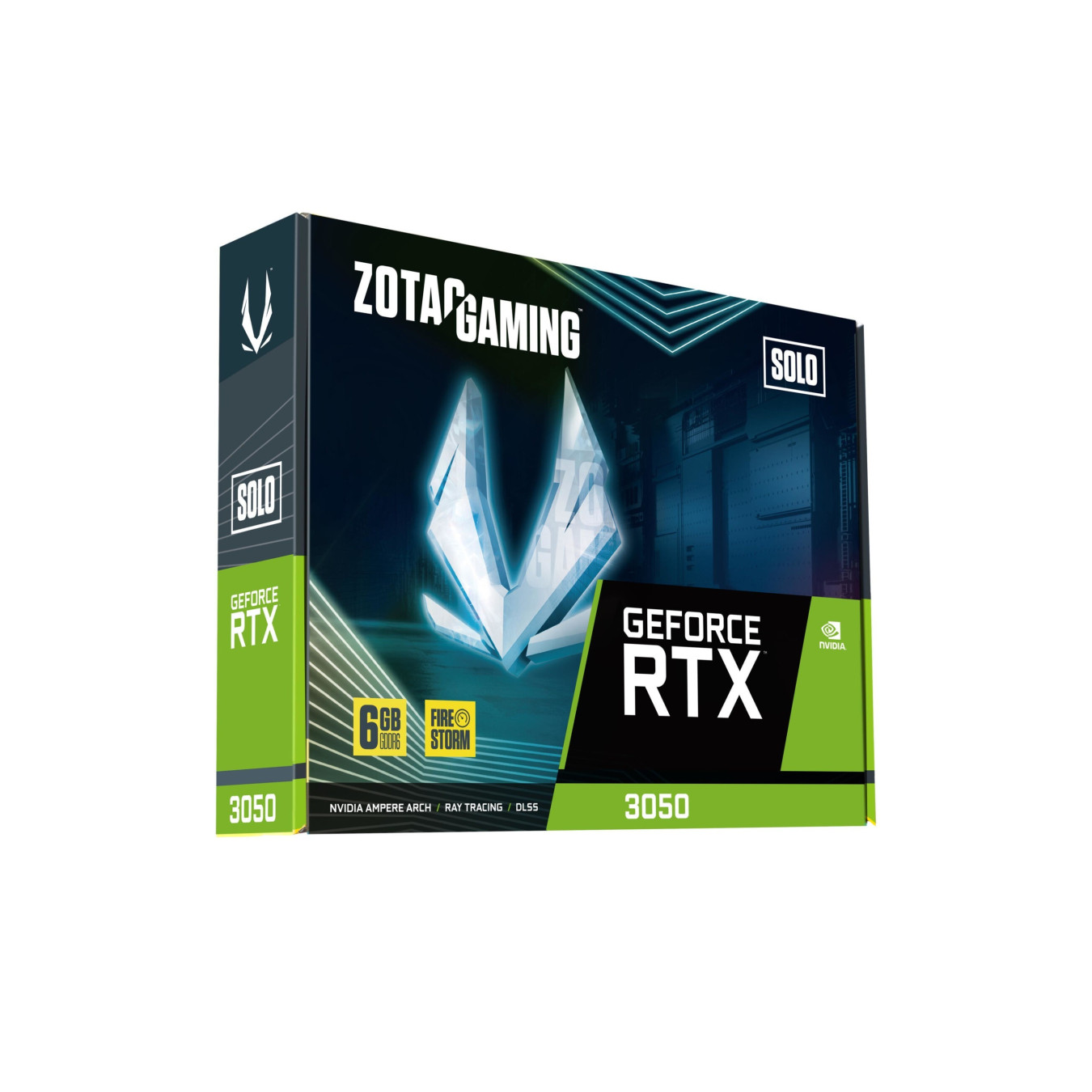 ZOTAC GAMING GeForce RTX 3050 - 6GB GDDR6 - Black, 1470 MHz Boost, HDMI 2.1, 3x DisplayPort — Buy in Cyprus with Fast Delivery