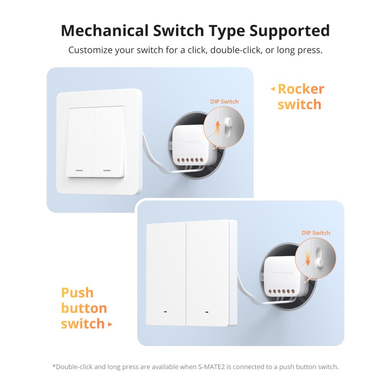 Buy Sonoff WiFi Smart Switch - S-Mate2 - WiFi in Cyprus, Nicosia, Limassol, Larnaka, Pafos