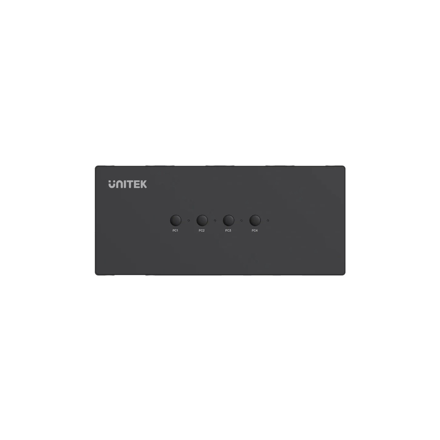 Unitek VGA KVM Switch 4In1Out w 3-Port USB2.0 Hub - U-8710ABK - VGA, 4In1Out, 3-Port USB2.0 Hub