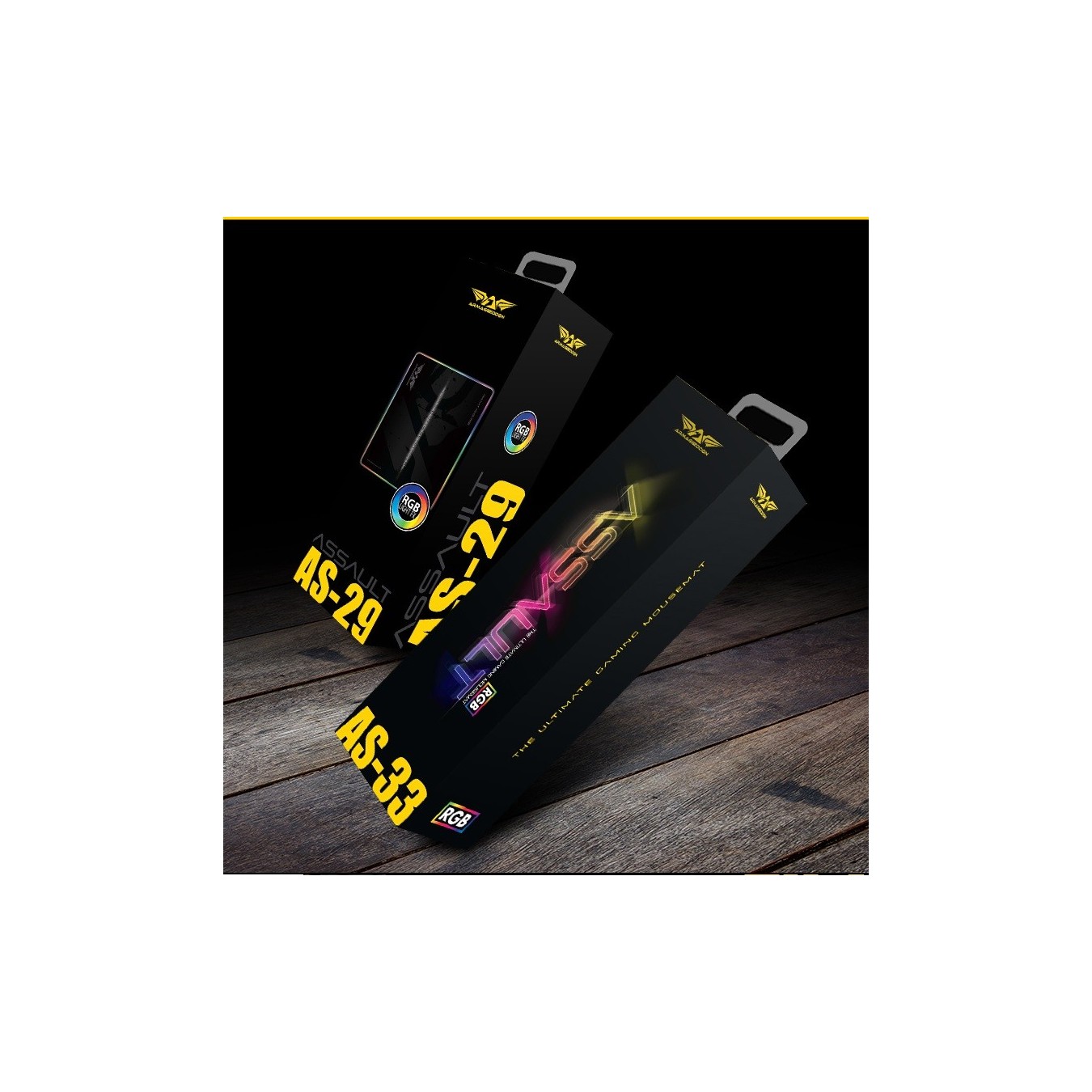 Armaggeddon AS-29R Pro Gaming RGB Mousepad – 300x250mm | Armenius Store