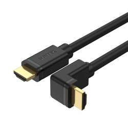 Buy Unitek HC HDMI Right Angle Cable 90 Degrees 3.0m - Y-C1002 - HDMI Right Angl... in Cyprus, Nicosia, Limassol, Larnaka, Pafos