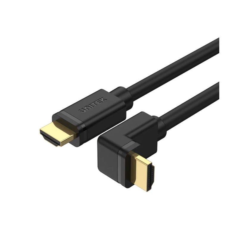 Buy Unitek HC HDMI Right Angle Cable 90 Degrees 3.0m - Y-C1002 - HDMI Right Angl... in Cyprus, Nicosia, Limassol, Larnaka, Pafos