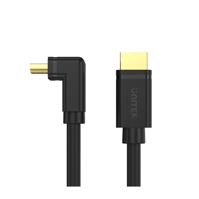 Buy Unitek HC HDMI Right Angle Cable 90 Degrees 3.0m - Y-C1002 - HDMI Right Angl... in Cyprus, Nicosia, Limassol, Larnaka, Pafos