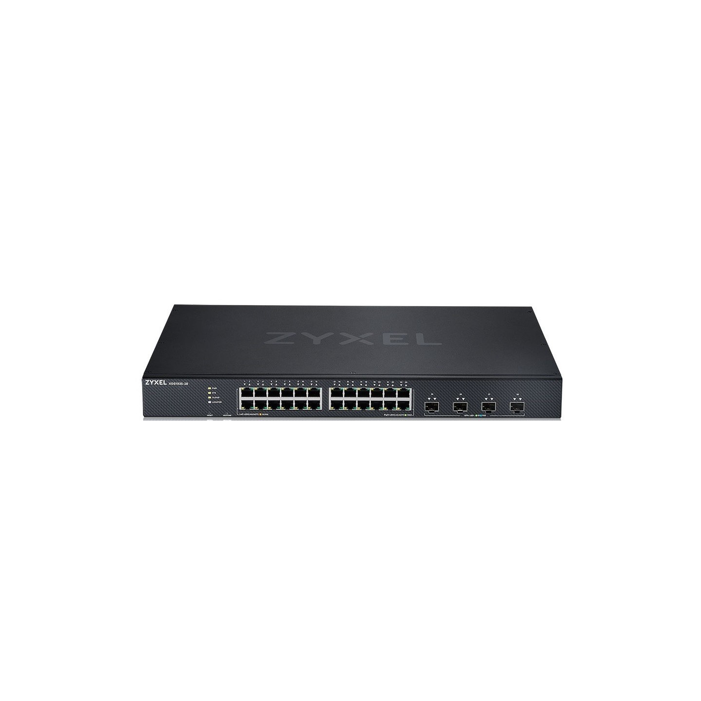 Zyxel Switch Gigabit Ethernet Cloud Managed L3 Lite 24-Port + 4SFP+ Fanless - XGS1935-28 - — Buy in Cyprus with Fast Delivery