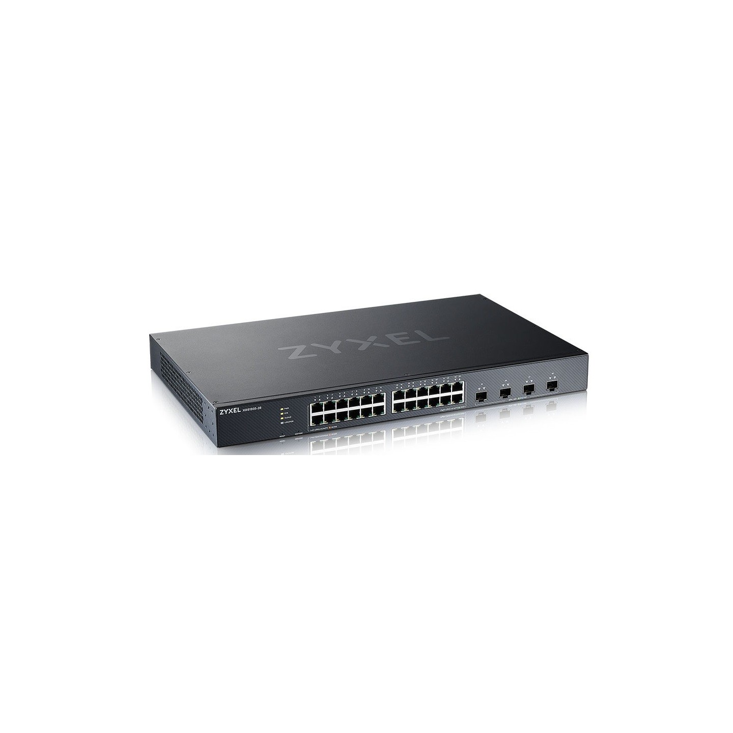 Zyxel Switch Gigabit Ethernet Cloud Managed L3 Lite 24-Port + 4SFP+ Fanless - XGS1935-28 - — Buy in Cyprus with Fast Delivery