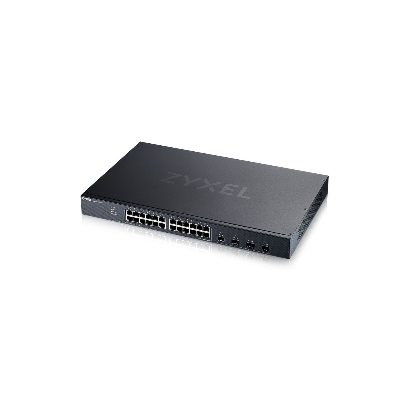 Zyxel Switch Gigabit Ethernet Cloud Managed L3 Lite 24-Port + 4SFP+ Fanless - XGS1935-28 - — Buy in Cyprus with Fast Delivery