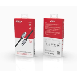 Unitek C14091ABK USB-C Cable PD100W 4K@60Hz 2m (Boxed) — Buy in Cyprus with Fast Delivery