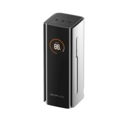 Buy EcoFlow Charge Powerbank RAPID Pro - 20000mAh 230W + 100W Built-in Cable Black in Cyprus, Nicosia, Limassol, Larnaka, Pafos