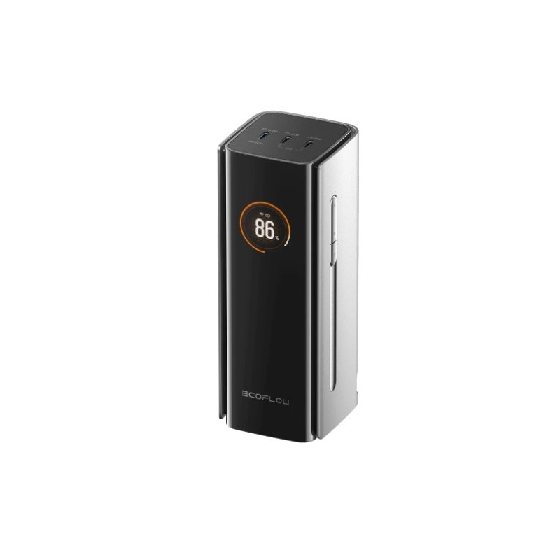 Buy EcoFlow Charge Powerbank RAPID Pro - 20000mAh 230W + 100W Built-in Cable Black in Cyprus, Nicosia, Limassol, Larnaka, Pafos