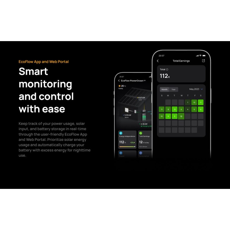 Buy EcoFlow PowerOcean Hybrid Inverter - 10KW 3Phase in Cyprus, Nicosia, Limassol, Larnaka, Pafos