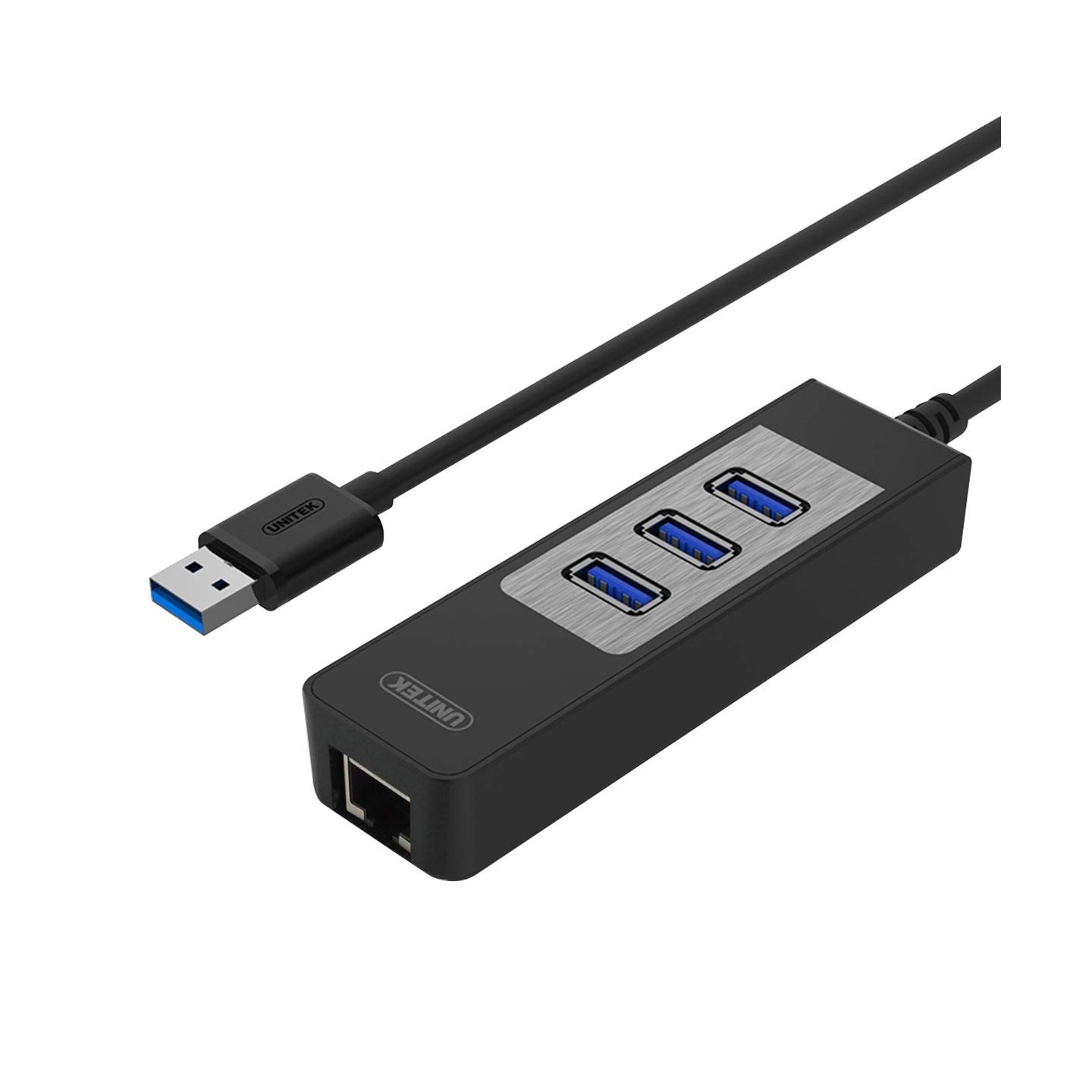 Unitek USB3.0 3-Port Hub w Gigabit LAN - Y-3045C - USB3.0 3-Port Hub w Gigabit LAN — Buy in Cyprus with Fast Delivery