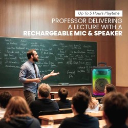 Buy SonicGear Portable Karaoke Speaker - HYPERBOX 1200 Pro - 12'' 110W TWS BT US... in Cyprus, Nicosia, Limassol, Larnaka, Pafos