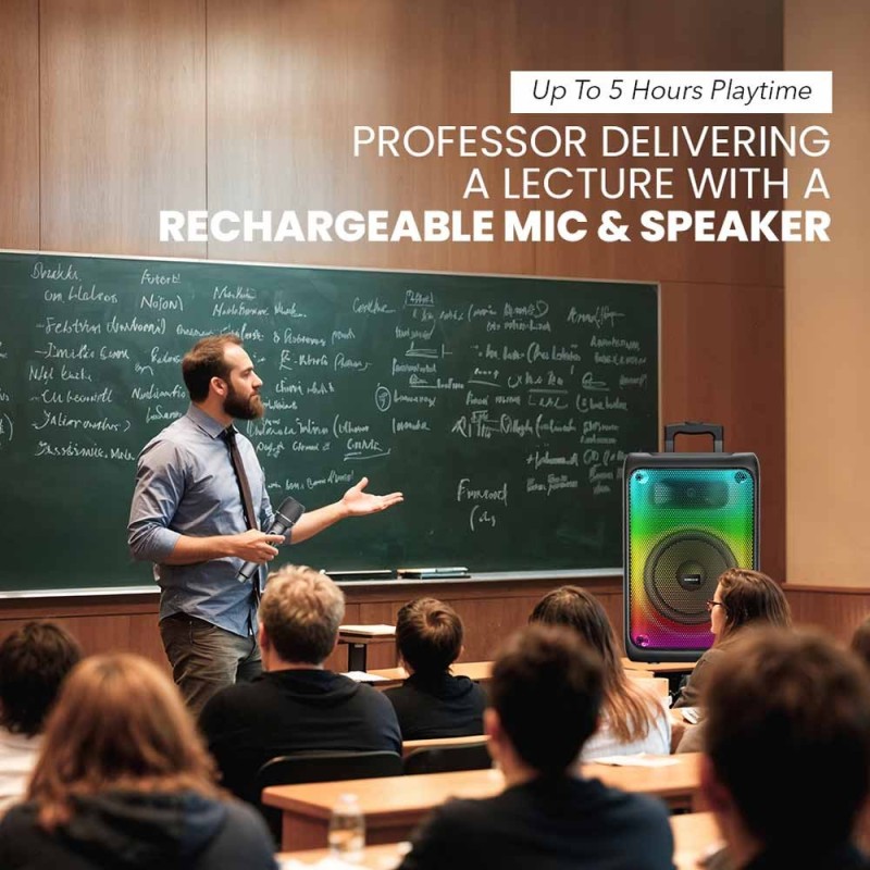 Buy SonicGear Portable Karaoke Speaker - HYPERBOX 1200 Pro - 12'' 110W TWS BT US... in Cyprus, Nicosia, Limassol, Larnaka, Pafos