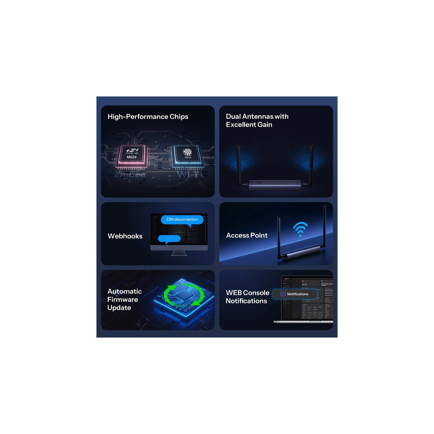 Sonoff ZigBee USB Dongle - Dongle-M POE - Sonoff ZigBee USB Dongle — Buy in Cyprus with Fast Delivery