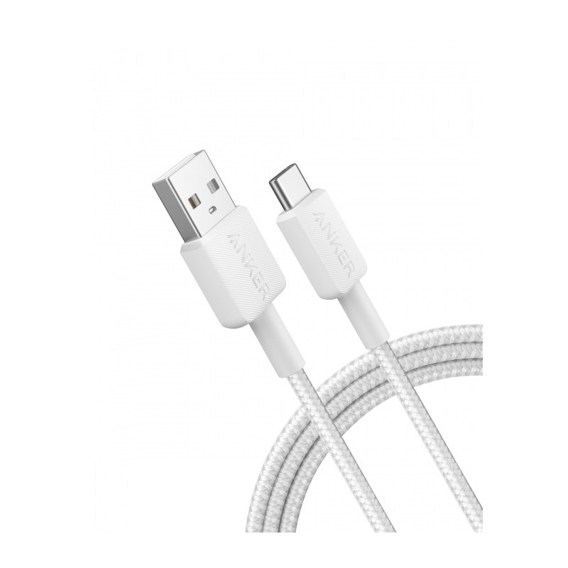 Buy Anker Mobile Cable USB-A to USB-C - 322 - 1.8m White in Cyprus, Nicosia, Limassol, Larnaka, Pafos