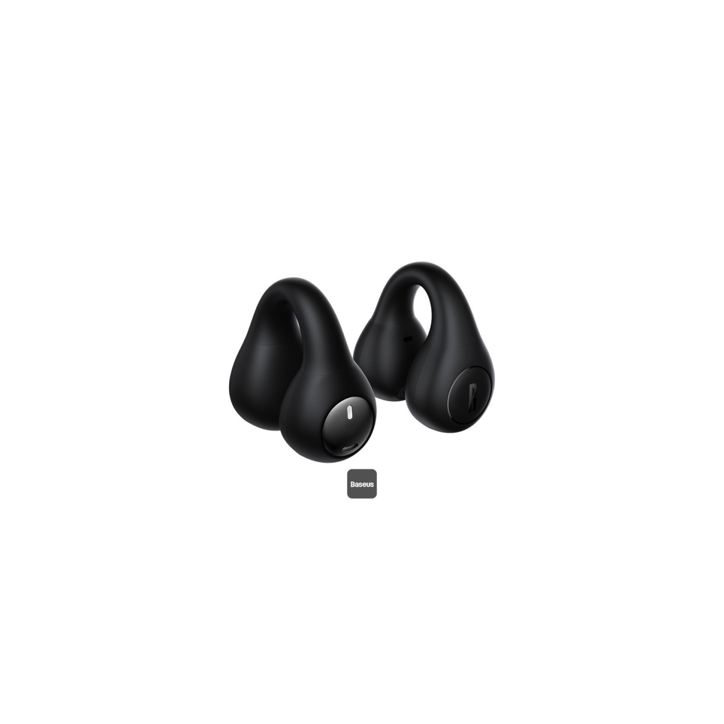 Baseus Headphones Open Ear - AirGo 1 Ring - Black — Buy in Cyprus with Fast Delivery