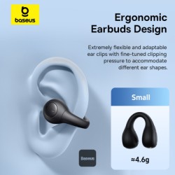 Buy Baseus Headphones Open Ear - AirGo 1 Ring - Black in Cyprus, Nicosia, Limassol, Larnaka, Pafos