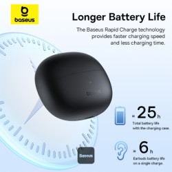 Buy Baseus Headphones Open Ear - AirGo 1 Ring - Black in Cyprus, Nicosia, Limassol, Larnaka, Pafos