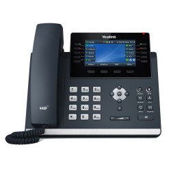 Buy Yealink IP Phone Desktop PoE - T46U - 4.3'' Gigabit, USB, Expansion, Color S... in Cyprus, Nicosia, Limassol, Larnaka, Pafos