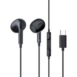 Buy Baseus Earphones - CZ17 - Wired Type C Black in Cyprus, Nicosia, Limassol, Larnaka, Pafos