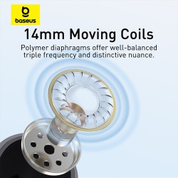 Buy Baseus Earphones - CZ17 - Wired Type C Black in Cyprus, Nicosia, Limassol, Larnaka, Pafos