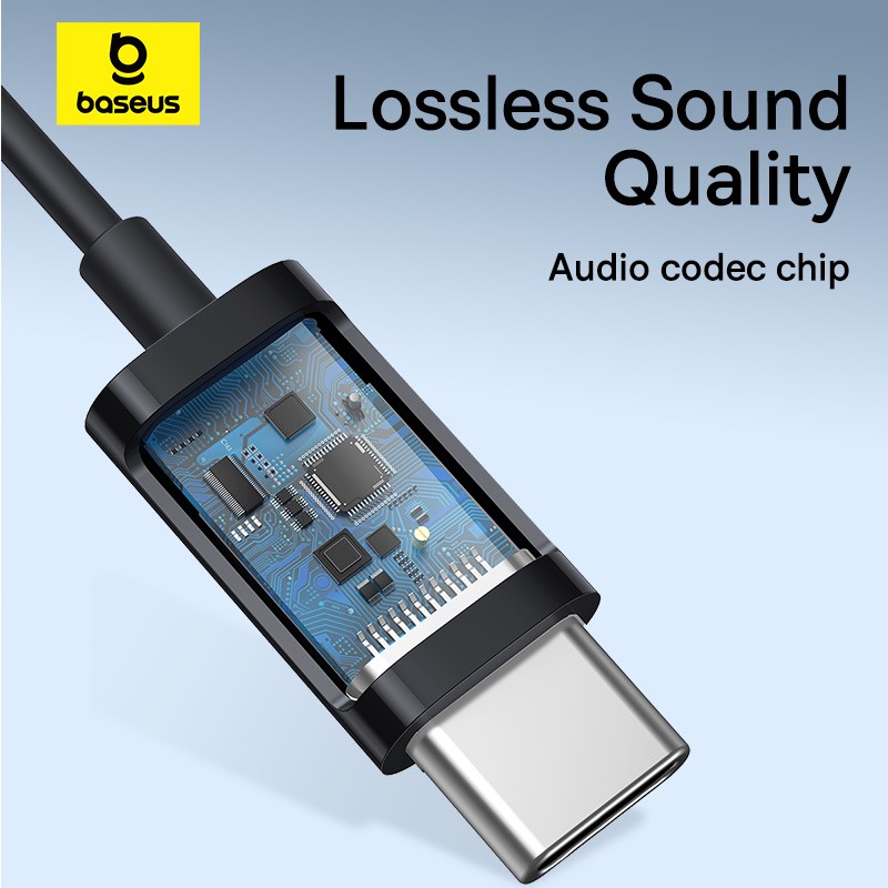 Buy Baseus Earphones - CZ17 - Wired Type C Black in Cyprus, Nicosia, Limassol, Larnaka, Pafos