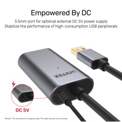 Buy Unitek UCE USB-A 2.0 Active Extension Cable Alum - Y-271 - USB-A 2.0 Active ... in Cyprus, Nicosia, Limassol, Larnaka, Pafos