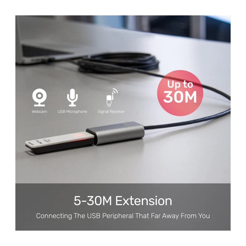 Buy Unitek UCE USB-A 2.0 Active Extension Cable Alum - Y-271 - USB-A 2.0 Active ... in Cyprus, Nicosia, Limassol, Larnaka, Pafos