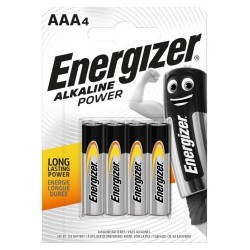 Buy Energizer Alkaline Power AAA Batteries - 4pcs in Cyprus, Nicosia, Limassol, Larnaka, Pafos