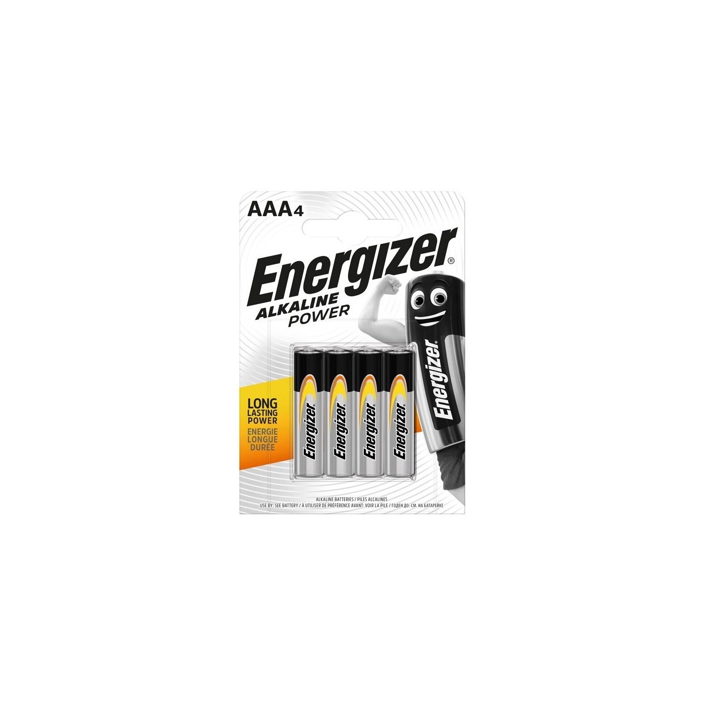Energizer Alkaline Power AAA Batteries - 4pcs — Buy in Cyprus with Fast Delivery