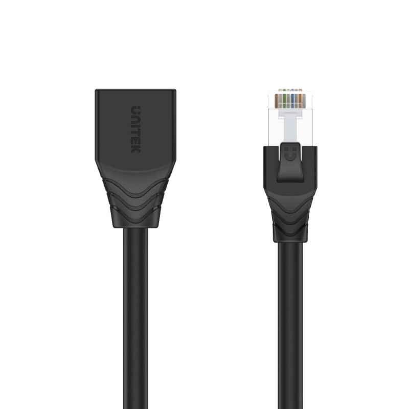 Buy Unitek CAT6 M-F Extension Cable 1.0m - C1896BK-1M - CAT6 M-F Extension Cable... in Cyprus, Nicosia, Limassol, Larnaka, Pafos