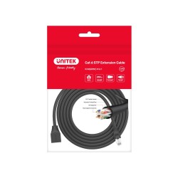 Buy Unitek CAT6 M-F Extension Cable 1.0m - C1896BK-1M - CAT6 M-F Extension Cable... in Cyprus, Nicosia, Limassol, Larnaka, Pafos