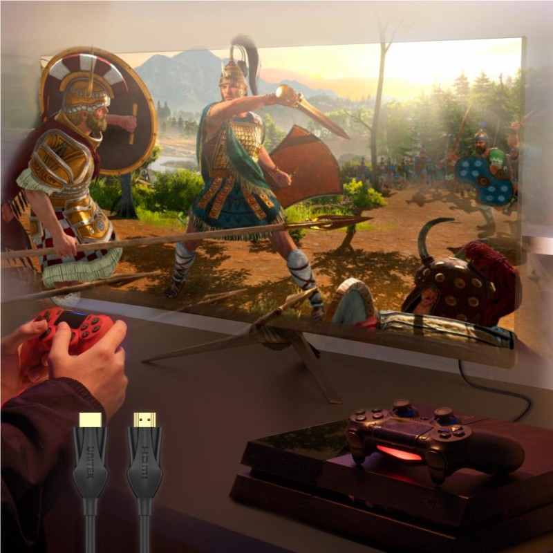 Buy Unitek HDMI Cable - C11060BK-3M - 8K HDMI 2.1 120Hz Cable 3.0m in Cyprus, Nicosia, Limassol, Larnaka, Pafos